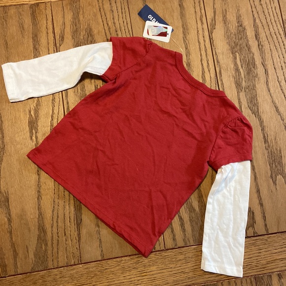 NWT ~ Old Navy HELLO KITTY Indiana Hoosiers Spirit L/S T-Shirt ~ 12-18 months - Picture 2 of 8